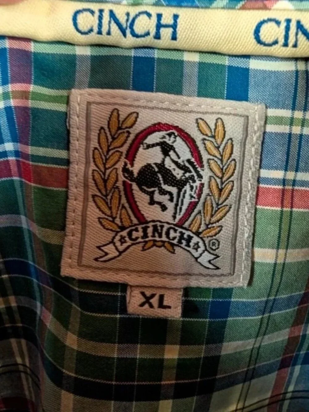 Cinch men's long-sleeve western button-down shirt